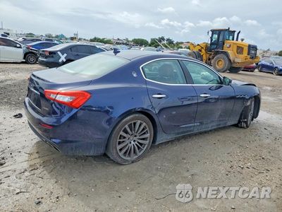 Trzecie zdjęcie samochodu z tyłu: 2020 MASERATI GHIBLI S VIN:ZAM57YTAXL1344370 - miniatura