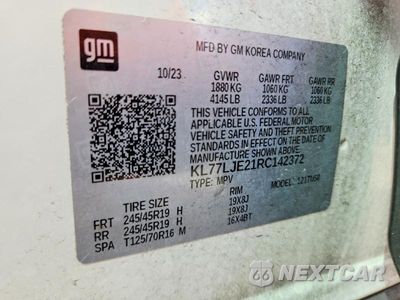 Zdjęcie 13 z 13 samochodu: 2024 CHEVROLET TRAX 2RS VIN:KL77LJE21RC142372 - miniatura