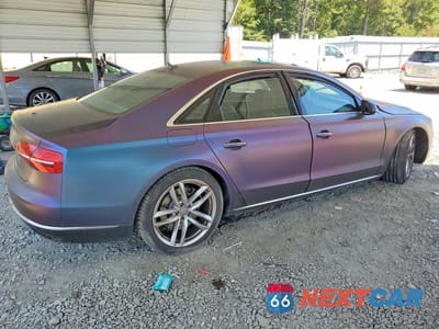 Trzecie zdjęcie samochodu z tyłu: 2015 AUDI A8 QUATTRO VIN:WAUJ2AFD1FN028588 - miniatura