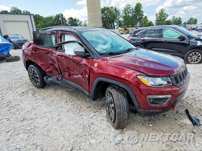 Czwarte zdjęcie samochodu z boku: 2021 JEEP COMPASS TRAILHAWK VIN:3C4NJDDB5MT593952 - miniatura