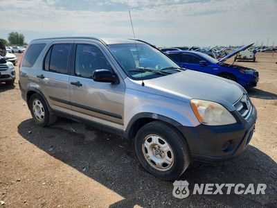 Czwarte zdjęcie samochodu z boku: 2005 HONDA CR-V LX VIN:JHLRD78525C049164 - miniatura