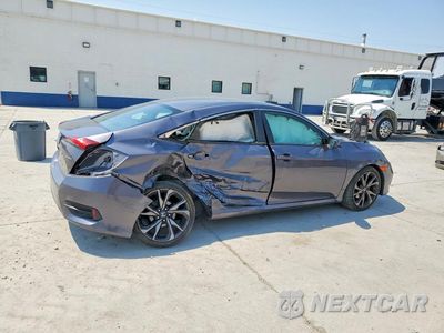 Trzecie zdjęcie samochodu z tyłu: 2020 HONDA CIVIC SPORT VIN:2HGFC2F81LH574960 - miniatura