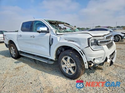 Czwarte zdjęcie samochodu z boku: 2024 FORD RANGER LARIAT VIN:1FTER4KH8RLE07386 - miniatura