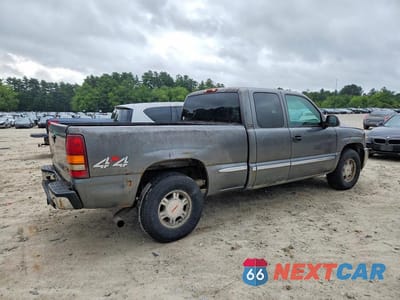 Trzecie zdjęcie samochodu z tyłu: 2001 GMC NEW SIERRA K1500 VIN:1GTEK19T41Z224999 - miniatura