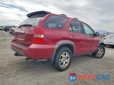 Trzecie zdjęcie samochodu z tyłu: 2002 ACURA MDX TOURING VIN:2HNYD18632H536553 - miniatura