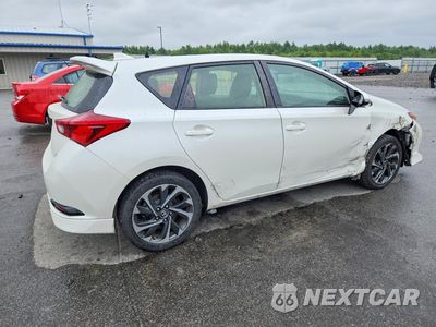 Trzecie zdjęcie samochodu z tyłu: 2017 TOYOTA COROLLA IM BASE VIN:JTNKARJE3HJ545373 - miniatura