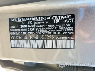 Zdjęcie 12 z 12 samochodu: 2021 MERCEDES-BENZ C 300 VIN:W1KWF8DB6MR653295 - miniatura