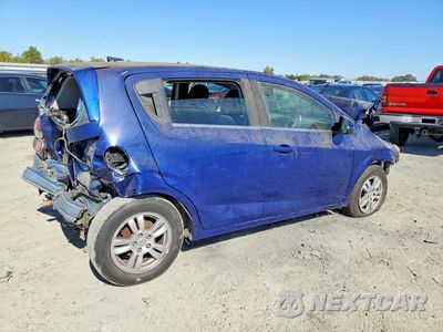 Trzecie zdjęcie samochodu z tyłu: 2013 CHEVROLET SONIC LT VIN:1G1JC6SH9D4138810 - miniatura