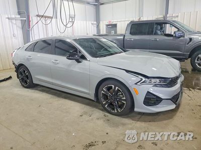 Czwarte zdjęcie samochodu z boku: 2022 KIA K5 GT LINE VIN:5XXG64J21NG158907 - miniatura
