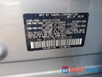 Zdjęcie 12 z 12 samochodu: 2025 SUBARU FORESTER LIMITED VIN:JF2SLDNC0SH468598 - miniatura
