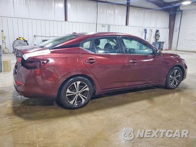 Trzecie zdjęcie samochodu z tyłu: 2021 NISSAN SENTRA SV VIN:3N1AB8CV3MY289300 - miniatura