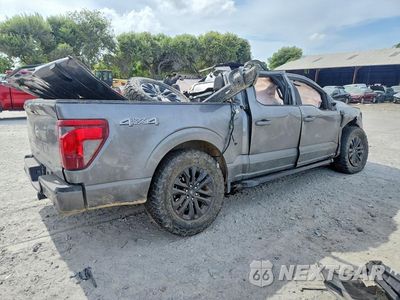Trzecie zdjęcie samochodu z tyłu: 2024 FORD F150 XLT VIN:1FTFW3L56RFB61609 - miniatura