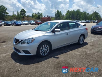 2019 NISSAN SENTRA SV 3N1AB7AP2KY324761 - główne zdjęcie licytacji z USA - miniatura