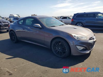 Czwarte zdjęcie samochodu z boku: 2013 HYUNDAI GENESIS COUPE 2.0T VIN:KMHHT6KD5DU099115 - miniatura