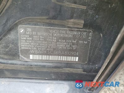 Zdjęcie 12 z 12 samochodu: 2011 BMW 328 XI SULEV VIN:WBAPK5C56BA810904 - miniatura
