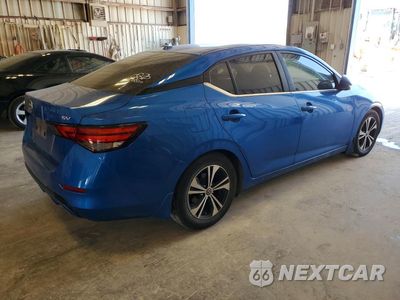 Trzecie zdjęcie samochodu z tyłu: 2022 NISSAN SENTRA SV VIN:3N1AB8CV6NY206959 - miniatura