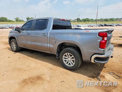 Drugie zdjęcie samochodu z przodu: 2022 CHEVROLET SILVERADO LTD K1500 LT VIN:3GCPYDEKXNG125292 - miniatura