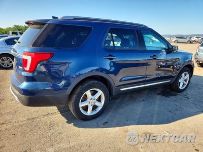 Trzecie zdjęcie samochodu z tyłu: 2016 FORD EXPLORER XLT VIN:1FM5K8DH3GGC97518 - miniatura