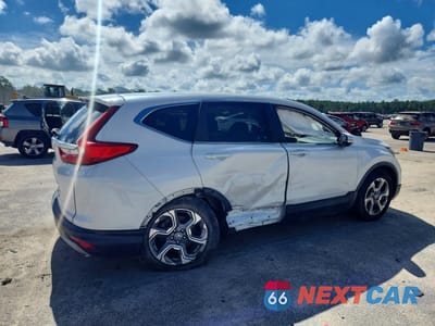 Trzecie zdjęcie samochodu z tyłu: 2019 HONDA CR-V EX VIN:5J6RW1H58KA040667 - miniatura
