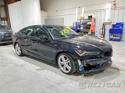 Czwarte zdjęcie samochodu z boku: 2023 ACURA INTEGRA A-SPEC TECH VIN:19UDE4H67PA026572 - miniatura