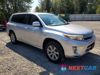 Czwarte zdjęcie samochodu z boku: 2011 TOYOTA HIGHLANDER HYBRID VIN:JTEBC3EH6B2001981 - miniatura