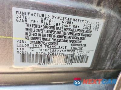 Zdjęcie 12 z 12 samochodu: 2024 NISSAN SENTRA SV VIN:3N1AB8CV5RY306993 - miniatura