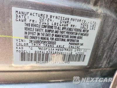 Zdjęcie 12 z 12 samochodu: 2024 NISSAN SENTRA SV VIN:3N1AB8CV5RY306993 - miniatura