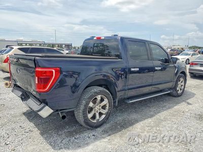 Trzecie zdjęcie samochodu z tyłu: 2021 FORD F150 SUPERCREW VIN:1FTEW1CP9MFB51991 - miniatura