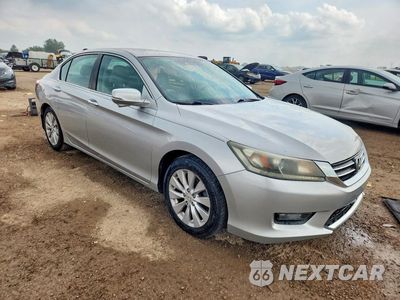 Czwarte zdjęcie samochodu z boku: 2014 HONDA ACCORD EXL VIN:1HGCR2F84EA122455 - miniatura