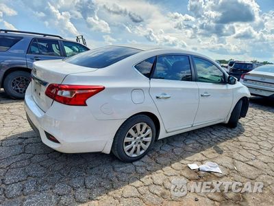 Trzecie zdjęcie samochodu z tyłu: 2016 NISSAN SENTRA S VIN:3N1AB7AP6GY284286 - miniatura