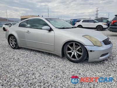 Czwarte zdjęcie samochodu z boku: 2004 INFINITI G35 BASE VIN:JNKCV54E14M814642 - miniatura
