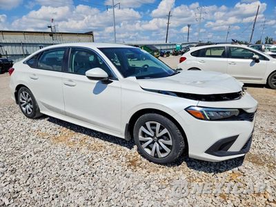 Czwarte zdjęcie samochodu z boku: 2024 HONDA CIVIC LX VIN:2HGFE2F25RH535996 - miniatura