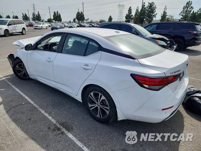 Drugie zdjęcie samochodu z przodu: 2022 NISSAN SENTRA SV VIN:3N1AB8CV3NY249123 - miniatura