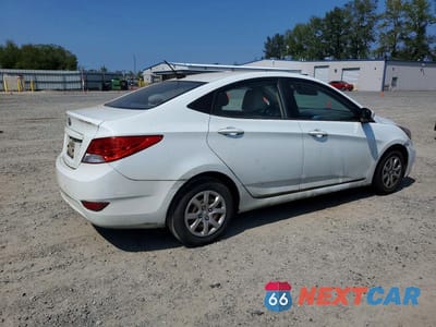 Trzecie zdjęcie samochodu z tyłu: 2013 HYUNDAI ACCENT GLS VIN:KMHCT4AE1DU332822 - miniatura