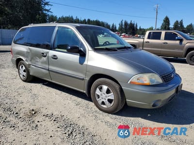 Czwarte zdjęcie samochodu z boku: 2002 FORD WINDSTAR LX VIN:2FMZA51482BA59278 - miniatura