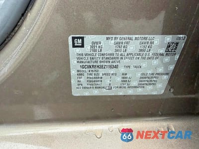 Zdjęcie 10 z 10 samochodu: 2014 CHEVROLET SILVERADO K1500 LT VIN:1GCVKREH2EZ116340 - miniatura
