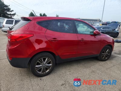 Trzecie zdjęcie samochodu z tyłu: 2014 HYUNDAI TUCSON GLS VIN:KM8JT3AF1EU801421 - miniatura