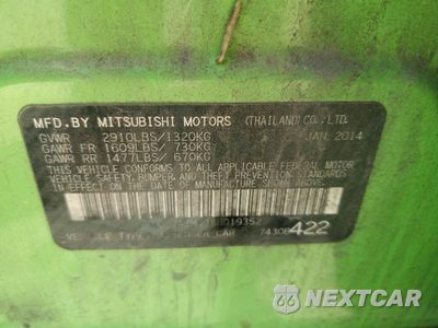 Zdjęcie 12 z 12 samochodu: 2014 MITSUBISHI MIRAGE DE VIN:ML32A3HJ3EH019352 - miniatura
