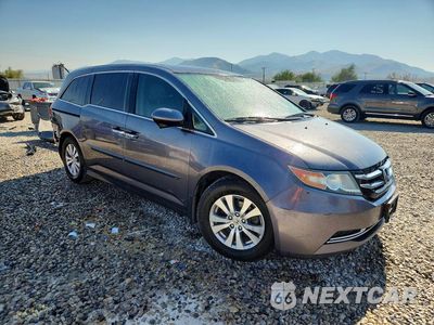 Czwarte zdjęcie samochodu z boku: 2016 HONDA ODYSSEY SE VIN:5FNRL5H35GB016796 - miniatura