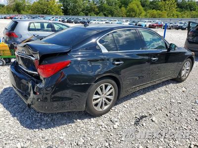 Trzecie zdjęcie samochodu z tyłu: 2015 INFINITI Q50 PREMIUM VIN:JN1BV7AR9FM402801 - miniatura