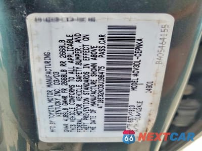 Zdjęcie 13 z 13 samochodu: 2003 TOYOTA CAMRY LE VIN:4T1BE32K03U196475 - miniatura