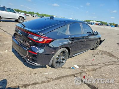 Trzecie zdjęcie samochodu z tyłu: 2022 HONDA CIVIC SPORT VIN:19XFL2H86NE002034 - miniatura