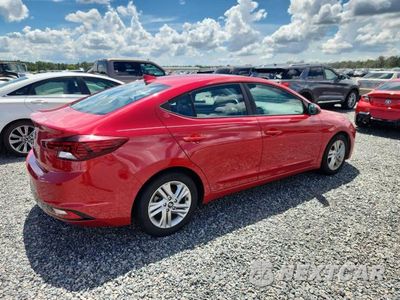 Trzecie zdjęcie samochodu z tyłu: 2020 HYUNDAI ELANTRA SEL VIN:5NPD84LF7LH572224 - miniatura