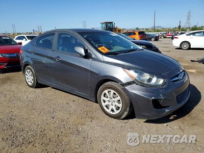 Czwarte zdjęcie samochodu z boku: 2012 HYUNDAI ACCENT GLS VIN:KMHCT4AE4CU174099 - miniatura