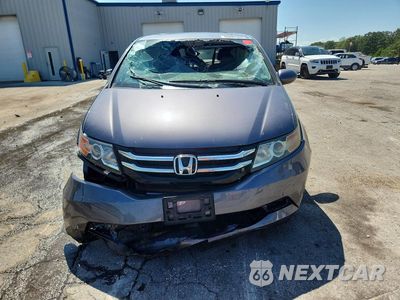 Piąte zdjęcie samochodu w środku: 2015 HONDA ODYSSEY EXL VIN:5FNRL5H69FB099464 - miniatura