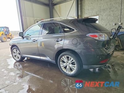 Drugie zdjęcie samochodu z przodu: 2010 LEXUS RX 450H VIN:JTJBC1BA3A2010973 - miniatura