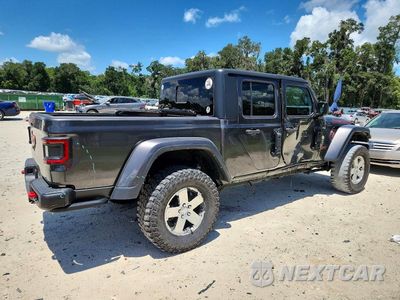 Trzecie zdjęcie samochodu z tyłu: 2021 JEEP GLADIATOR RUBICON VIN:1C6JJTBG4ML589112 - miniatura