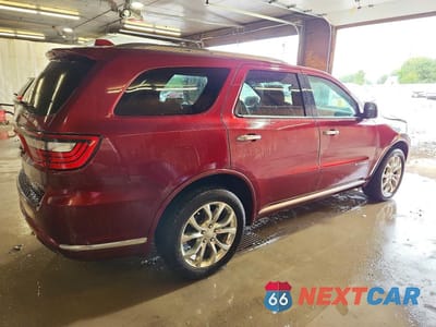 Trzecie zdjęcie samochodu z tyłu: 2018 DODGE DURANGO CITADEL VIN:1C4SDJET3JC101183 - miniatura