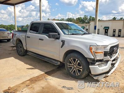 Czwarte zdjęcie samochodu z boku: 2022 FORD F150 SUPERCREW VIN:1FTEW1CP3NKF25049 - miniatura