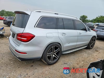 Trzecie zdjęcie samochodu z tyłu: 2017 MERCEDES-BENZ GLS 450 4MATIC VIN:4JGDF6EE5HA913765 - miniatura